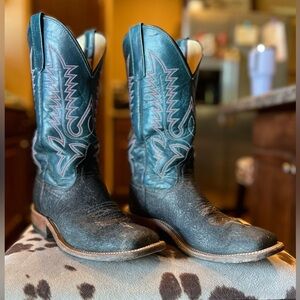 Anderson Bean Men’s Elephant Square Toe Boots